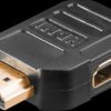 51725 Adapter, HDMI connector to HDMI socket, 270°, left
