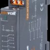 5104012 Installation relay, 2 NO + 2 CO contacts, 4x 8A, 12V AC/DC
