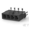 Listwa stykowa PCB 4-pinowe Micro MATE-N-LOK raster: 3 mm Pionowy 1-rzędowe TE Connectivity Płyta250 V W osłonie
