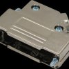 MHD45PK9-K D-Sub cap, 9-pin, angled, silver, size D
