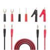 8 w 1 1M Kombinowany Miernik Multimetr Linia Testowa Wtyczka Bananowa Widelec w kształcie litery U Klips Żabka 2,0 Pin Kabel Tes