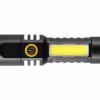 Latarka LED + COB, 100 lm z zoomem ładowalna USB-C