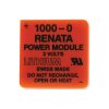 Renata 1000-0 Powermodul Battery Lithium 3V 950mAh for Harsh Environments