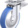 Blickle 936288 L-POTHS 200R-ST-FA Rolka obrotowa z blachy stalowej Średnica koła: 200 mm Maksymalne obciążenie: 400 kg 1