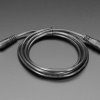 Adafruit 2.1mm female/male barrel jack extension cable