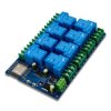 Zasilacz LC DC7-28/5V ESP32 WiFi bluetooth 8 kanałów 30A moduł przekaźnika dla płytki rozwojowej ESP32