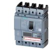 Wyłącznik zasilania Siemens 3VA6110-5JQ41-2AA0 Zakres ustawienia (Prąd): 40 - 100 A Maksymalne napięcie przełączania: 60