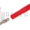 Wtyk banan bezp. 4mm WB503-R 19A CAT II 1000V czerwon