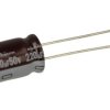 Kondensator; niskoimpedancyjny; elektrolityczny; UPW1H221MPD; 220uF; 50V; UPW; fi 10x16mm; 3,5mm; przewlekany (THT); luzem; Nich