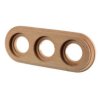 DREWNIANA RAMKA TRZYKROTNA NATYNK NATURAL 2WOODFNT03N
