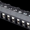 CTB1302/8 Plug-in screw terminal - 8-pole, RM 5 mm, 0°/90°