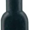 Insulating grommet for 6.3 mm, PVC, UL 94HB, black, 01050010010