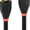 LINDY HDMI kabel Wtyczka HDMI-A, Wtyczka HDMI-A 10.00 m czarny 41071 4K UHD, styki pozłacane Kabel HDMI
