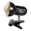 CANARD, lampka biurkowa z metalowym klipsem, 15W, E27, czarna,DL-20/B