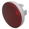 Soczewki do wskaźników, 70-911, Czerwony, Okrągły, średnica: 15.4, długość: 13.2