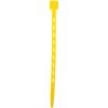 Shurtape 287653 Duck Max Strength™ Reusable Tie Straps Yellow 14in (Pack 2)