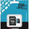 Karta pamięci microSD 256GB Kingston CanvasGo! Plus 200MB/s A2 U3 V30 + adapter