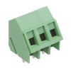 3-Way 5.00mm 45° PCB Terminal Block 20A 300V