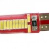 Żarówka samoch. LED 12V T10 1,7W, biała zimna IP65