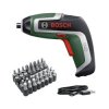 Bosch 06039E000B IXO 7 Cordless Screwdriver 3.6V 32 Bit Set 360° LED