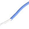 Przewód do urządzeń PTFE PTFE Niebieski, 100m 0,6 mm² 19/0,2 mm, 300 V, -75 → +200C, Ø 1.35mm, RS PRO BS3G210