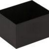 ABS enclosure, (L x W x H) 50 x 40 x 30 mm, black (RAL 9005), 1596B104-10