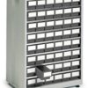 Treston 4840-3 produkt uniwersalny Szafka z szufladami (S x W x G) 605 x 870 x 410 mm szary błyszczący, szary 1 szt.