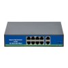 Switch 8-portowy POE 48V + 2 porty Gigabit HI-F0820GBL
