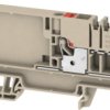 Supply terminal, push-in connection, 0.5-6.0 mm², 41 A, 6 kV, dark beige, 1989780000