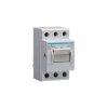 Hager SH363N Main Switch 63A 230/400V 3-Pin Grey for DIN Rail Mounting