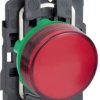 Signal light, illuminable, waistband round, red, mounting Ø 22 mm, XB5AVB4