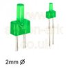 LED - 2mm green Lighthouse (RS 588-695) - RS