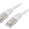 Patch cord F/UTP, Cat 6, wtyk RJ45 z obu stron, linka, CCA, 2m PPB6-2M
