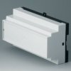 PPO/PC DIN rail enclosure, (L x W x H) 82.4 x 151.2 x 86 mm, light gray/black, B6505113