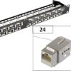 Renkforce KSV10 24 Porty Patchpanel 483 mm (19