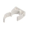Uchwyt Zamknięty Do Rur 22Mm Biały Uze-22 /100Szt./
