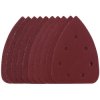 Draper 08626 Detail Sanding Sheets - Hook & Loop 140mm Assorted Grit SSD6 10 Pcs