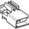 Plug, 4 pole, straight, 1 row, black, 1-699297-1