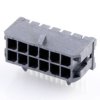 Molex Listwa kołkowa, męska, do wbudowania, standardowa Ilość pinów 12 Wymiary siatki: 3.00 mm 430451202 1 szt. paleta