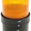 Sygnalizator 24 V ac, 24 → 48 V dc Migające Pomarańczowy Montaż panelowy Żarowe