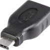 Renkforce USB 3.2 Gen 1 (USB 3.0) adapter [1x złącze męskie USB-C - 1x złącze żeńskie USB-A 3.2 Gen 1 (USB 3.0)] z funkc
