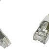 kabel LAN Telegärtner 100008669, 1 szt., RJ45, CAT 6a, S/FTP, 5.00 m, szary