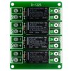 ELECTRONICS-SALON 3VDC High-quality Individual 4 Channel SPST-NO 5A/250V Power Relay Module. DC3V.