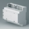 PC DIN rail enclosure, (L x W x H) 58 x 106 x 90 mm, light gray, B6705107