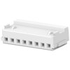 Socket housing, 8 pole, pitch 1.5 mm, straight, white, 353908-8