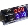 Tester USB z woltomierzem 3,5-8V; amperomierz 3A