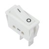 16A 250V 2-pin SPST ON-OFF Rocker Switch, White