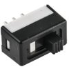 Przełącznik suwakowy, SPDT, montaż PCB, 120V ac, 3 A przy 120 V AC, -40 → +80°C, RS PRO