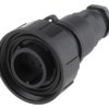 Złącze wielostykowe przemysłowe 12-pinowe Montaż na kablu Wtyczka Bulgin