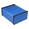 1455N1201BU Hammond Blue Aluminium Instrument Enclosure 120 x 103 x 53mm